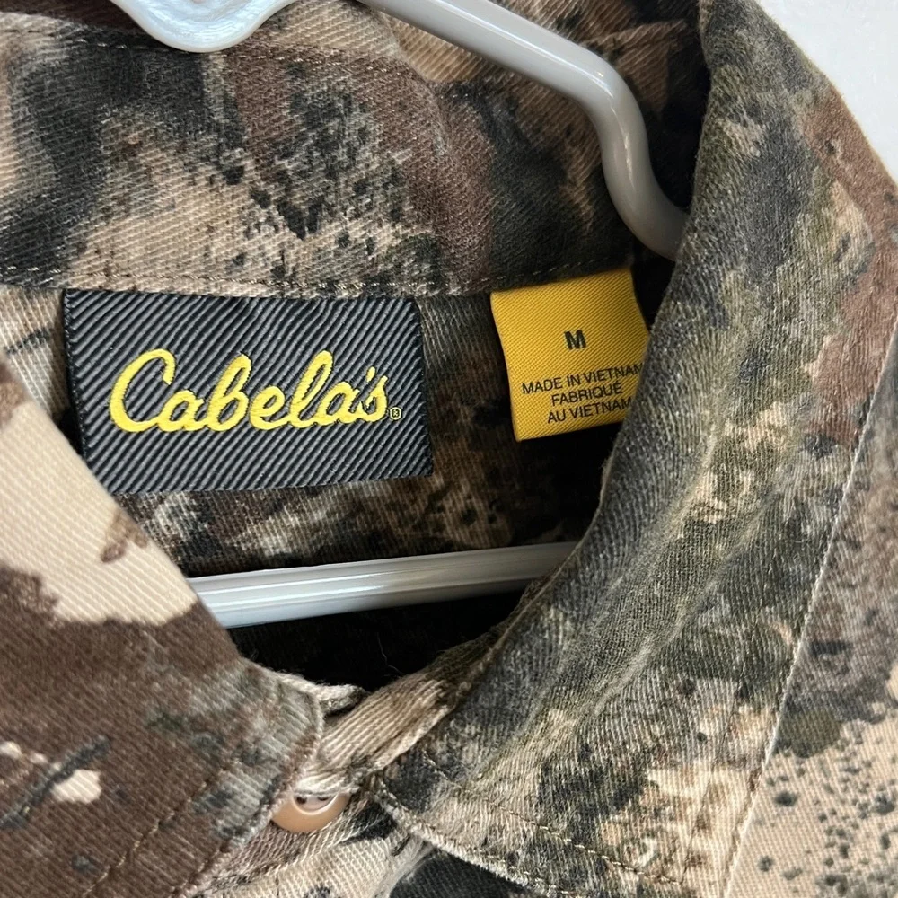 Cabela's Kids Camouflage Button Down Shirt - Picture 2 of 7